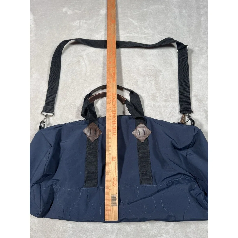 Polo Ralph Lauren Duffle Bag Navy Blue Nylon Weekender Summer Vacation Rare
